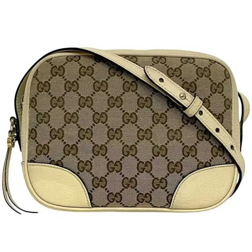 GUCCI Cream Leather Shoulder Bag - Picture 2 of 11